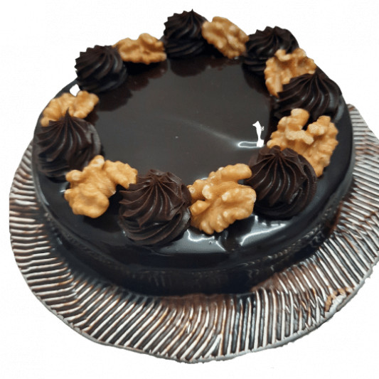 Sugar Free Whole Wheat Flour walnut Brownie Cake online delivery in Noida, Delhi, NCR, Gurgaon