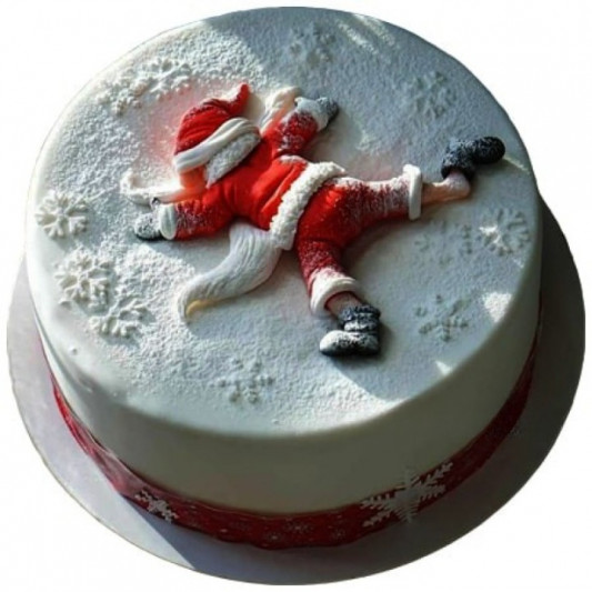 Sweet Santa Cake online delivery in Noida, Delhi, NCR, Gurgaon