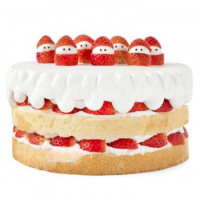 Santa Strawberry Cake online delivery in Noida, Delhi, NCR,
                    Gurgaon