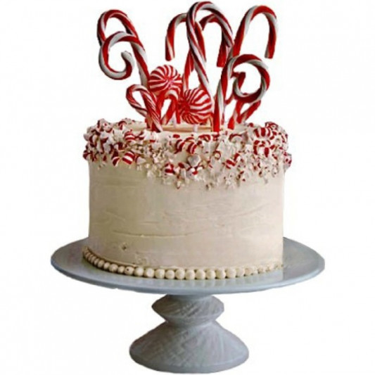 Christmas Candy Cane Cake online delivery in Noida, Delhi, NCR, Gurgaon