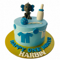 One Month Cake online delivery in Noida, Delhi, NCR,
                    Gurgaon