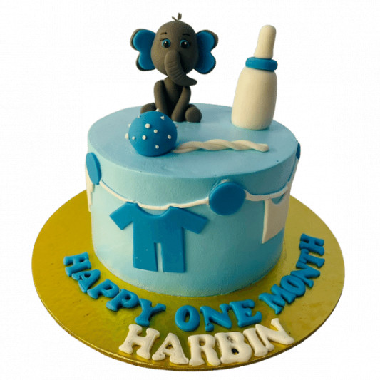 One Month Cake online delivery in Noida, Delhi, NCR, Gurgaon