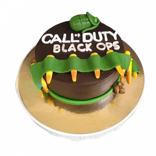 Call of Duty Black Ops Cake  online delivery in Noida, Delhi, NCR, Gurgaon