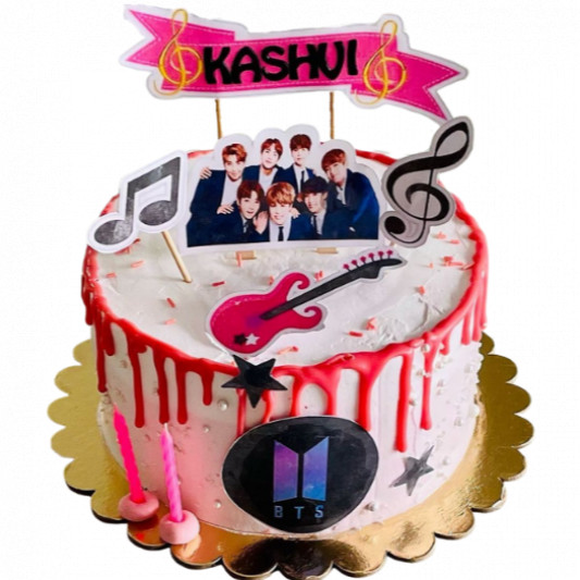 Best BTS Theme Cake In Lucknow | Order Online