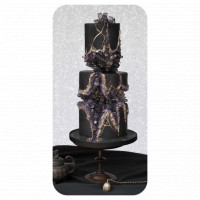 3 Tier Geode Cameo Cake online delivery in Noida, Delhi, NCR,
                    Gurgaon