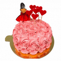 Rosette Doll Cake online delivery in Noida, Delhi, NCR,
                    Gurgaon