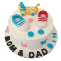 He or She Theme Cake online delivery in Noida, Delhi, NCR,
                    Gurgaon