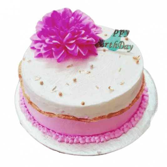 Beautiful Flower Cake online delivery in Noida, Delhi, NCR, Gurgaon