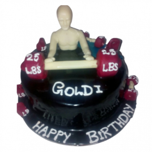 Gym Birthday Cake online delivery in Noida, Delhi, NCR, Gurgaon