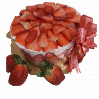 Fresh Strawberry Cheese Cake  online delivery in Noida, Delhi, NCR,
                    Gurgaon