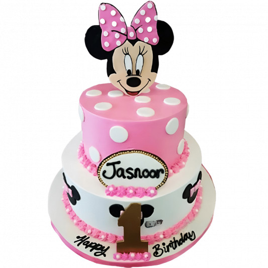 Minnie Mouse Birthday Cake online delivery in Noida, Delhi, NCR, Gurgaon