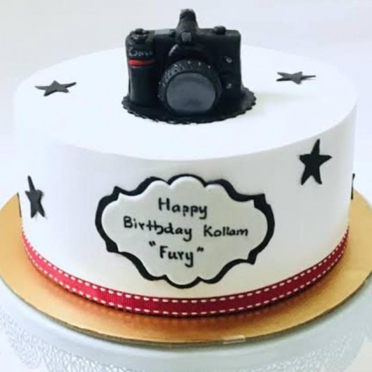 Camera Cutout Cake online delivery in Noida, Delhi, NCR, Gurgaon