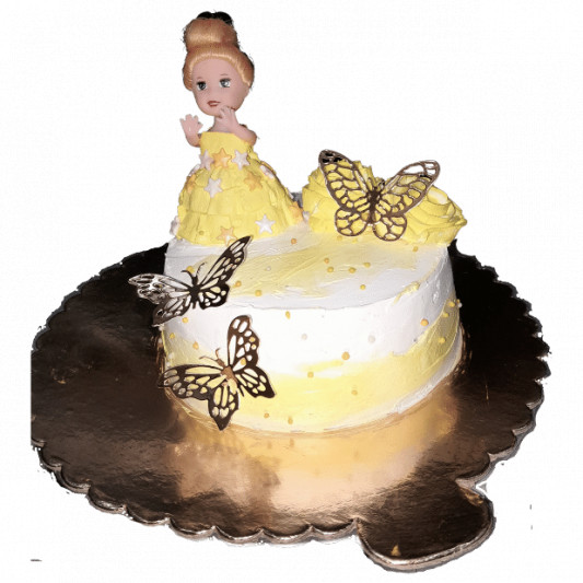 Doll cake online delivery in Noida, Delhi, NCR, Gurgaon