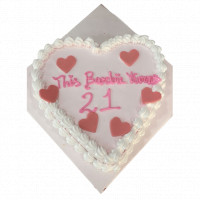 Cake for 21 Year Girl online delivery in Noida, Delhi, NCR,
                    Gurgaon