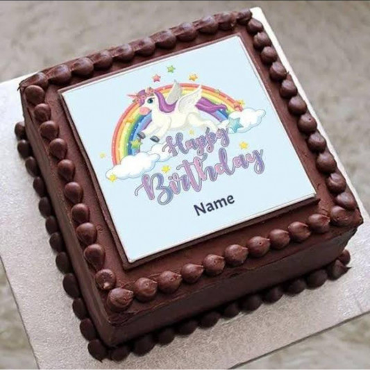 Personalized Unicorn cake online delivery in Noida, Delhi, NCR, Gurgaon