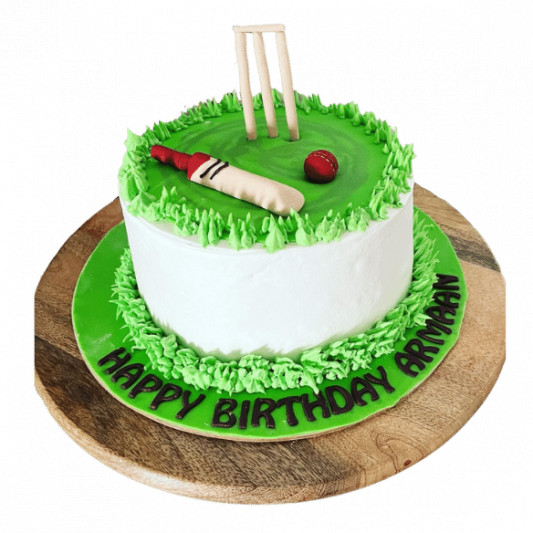 Cricket Theme Cake online delivery in Noida, Delhi, NCR, Gurgaon