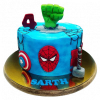 Avenger’s Theme Cake online delivery in Noida, Delhi, NCR,
                    Gurgaon