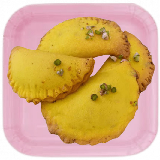 Kesar Flavor Gujiya online delivery in Noida, Delhi, NCR, Gurgaon