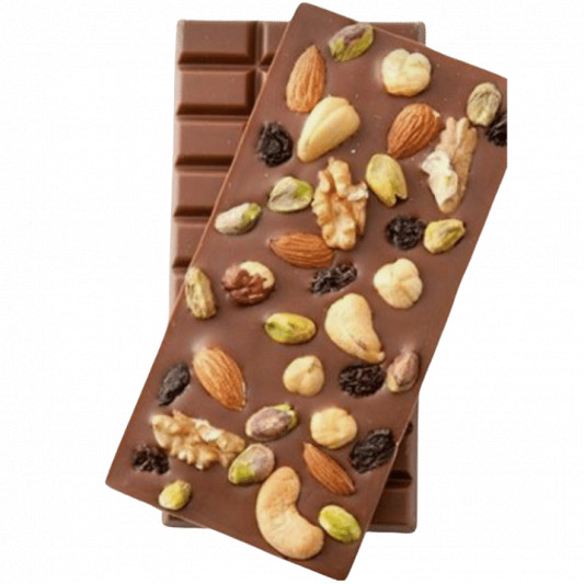 Dry Fruits Chocolate Bar online delivery in Noida, Delhi, NCR, Gurgaon