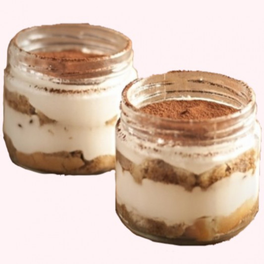 Delicious Tiramisu Jar Cake online delivery in Noida, Delhi, NCR, Gurgaon