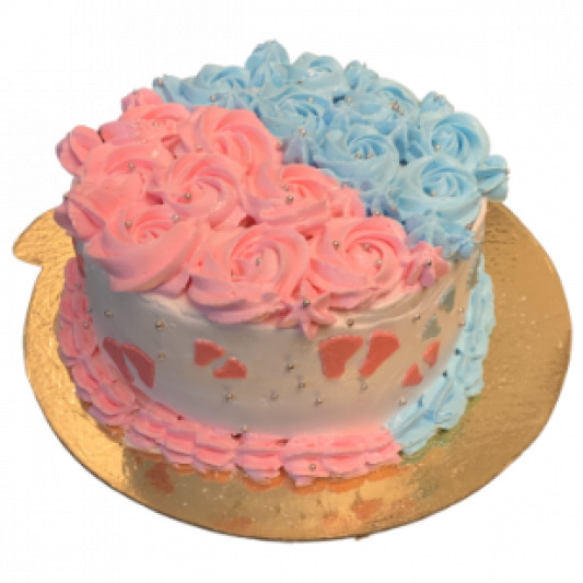 Blueberry Floral Cake online delivery in Noida, Delhi, NCR, Gurgaon