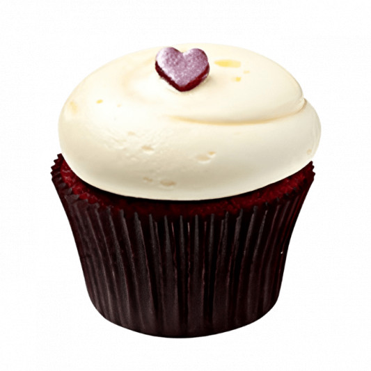 Heart Red Velvet Cupcakes online delivery in Noida, Delhi, NCR, Gurgaon