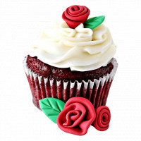 Fondant Rosy Cupcakes online delivery in Noida, Delhi, NCR,
                    Gurgaon