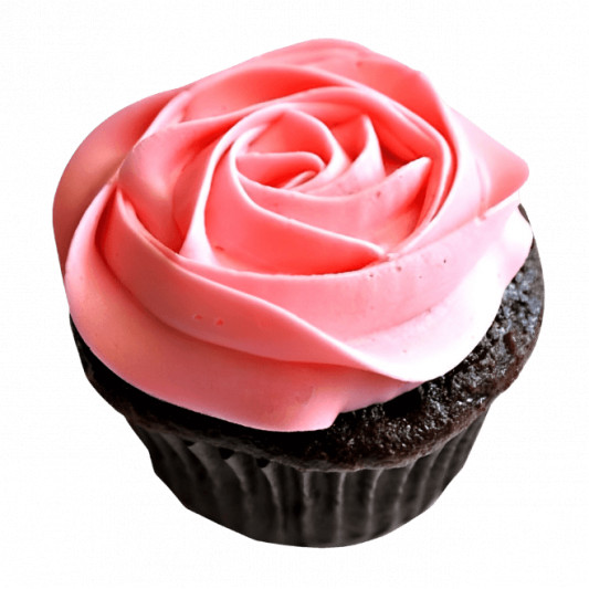 Delicious Pink Rose Cupcakes online delivery in Noida, Delhi, NCR, Gurgaon