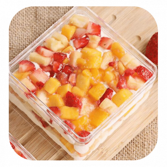 Fresh Fruit Tub Cake online delivery in Noida, Delhi, NCR, Gurgaon