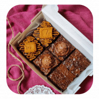 Rakhi Special Brownie Combo  online delivery in Noida, Delhi, NCR,
                    Gurgaon
