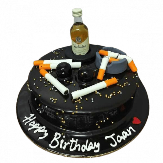 Cigarette Liquor Cake online delivery in Noida, Delhi, NCR, Gurgaon