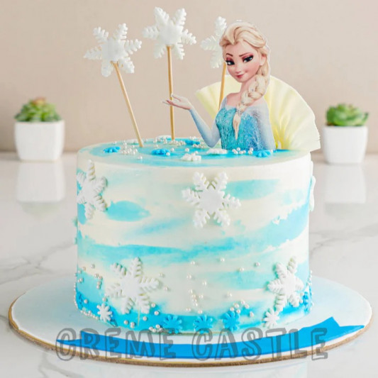 Elsa Cake online delivery in Noida, Delhi, NCR, Gurgaon