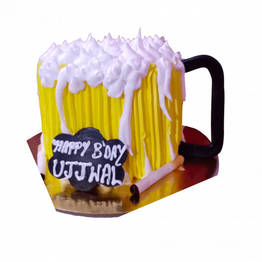 Beer Mug Cake with Cigarette  online delivery in Noida, Delhi, NCR, Gurgaon