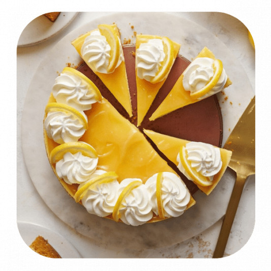 Lemon Curd Cheesecake online delivery in Noida, Delhi, NCR, Gurgaon