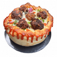 Maggie Dumpling Cheesy Pizza Cake online delivery in Noida, Delhi, NCR,
                    Gurgaon