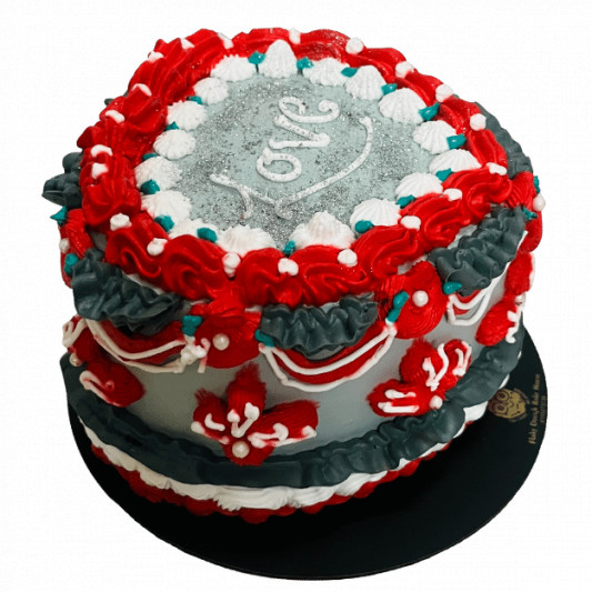 Designer Cake For Love online delivery in Noida, Delhi, NCR, Gurgaon