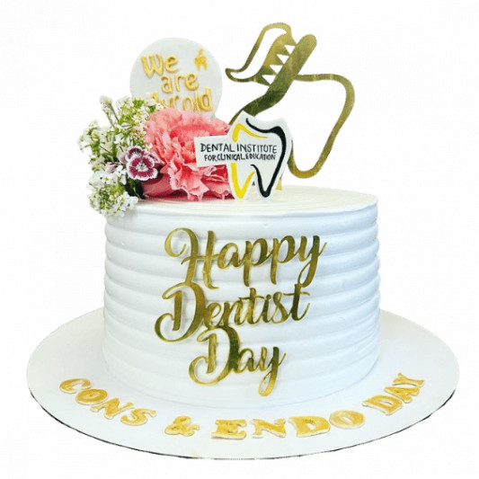 Cake for Dentist Day online delivery in Noida, Delhi, NCR, Gurgaon