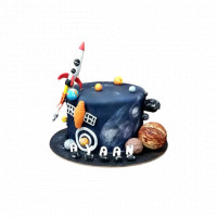 Solar Space Theme Rocket Cake online delivery in Noida, Delhi, NCR,
                    Gurgaon