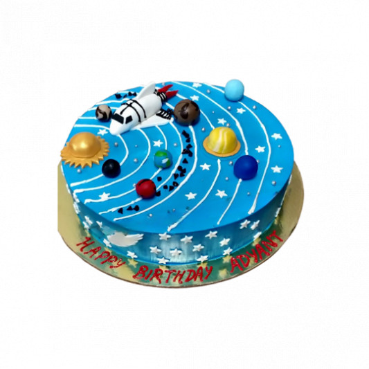 Solar System Theme Cake  online delivery in Noida, Delhi, NCR, Gurgaon