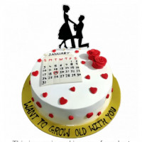 Customized Cake for Love online delivery in Noida, Delhi, NCR,
                    Gurgaon