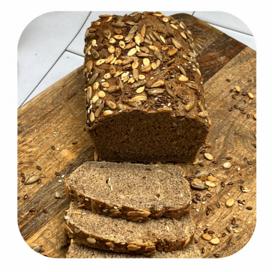 Whole Wheat Raagi Mixed Seeds Bread online delivery in Noida, Delhi, NCR, Gurgaon