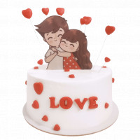 Chocolate Strawberry Cake for Love online delivery in Noida, Delhi, NCR,
                    Gurgaon