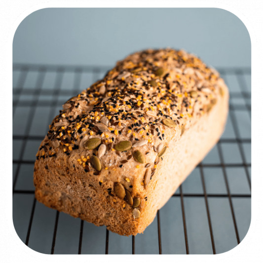 Seeded Gluten Free Sandwich Bread - Big SIze online delivery in Noida, Delhi, NCR, Gurgaon