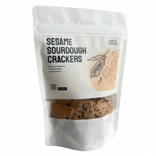 Vegan Sourdough Crackers - Sesame online delivery in Noida, Delhi, NCR, Gurgaon