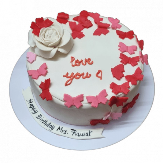 Beautiful Butterflies Cake online delivery in Noida, Delhi, NCR, Gurgaon