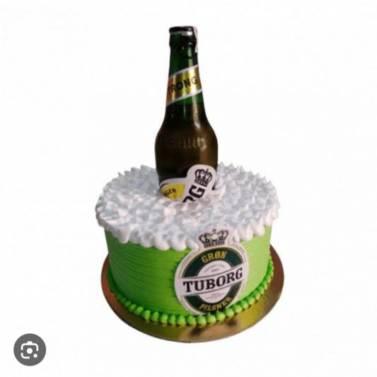 Liquor Tuborg Cake online delivery in Noida, Delhi, NCR, Gurgaon