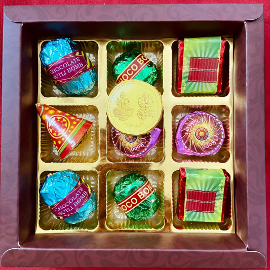 Assorted Flavors of 10 Psc Crackers Chocolates online delivery in Noida, Delhi, NCR, Gurgaon