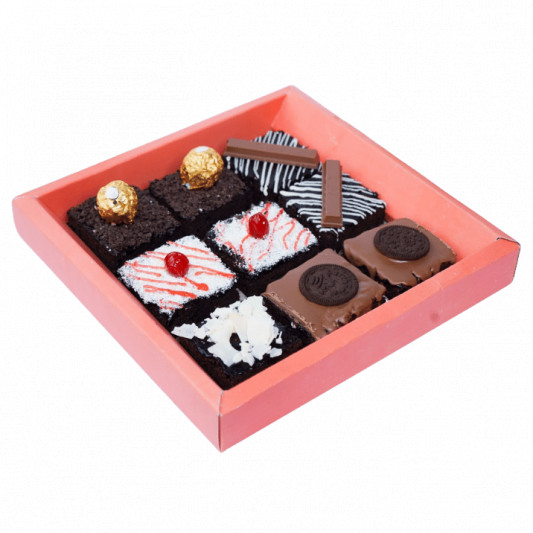 Assorted Brownies Hamper online delivery in Noida, Delhi, NCR, Gurgaon