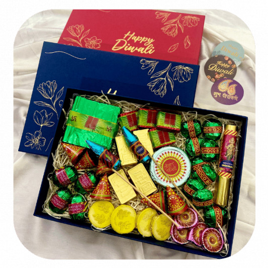 Diwali Crackers Chocolates - Rigid Box online delivery in Noida, Delhi, NCR, Gurgaon