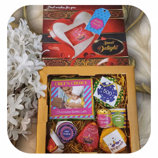 Diwali Special Crackers Chocolate Box online delivery in Noida, Delhi, NCR, Gurgaon